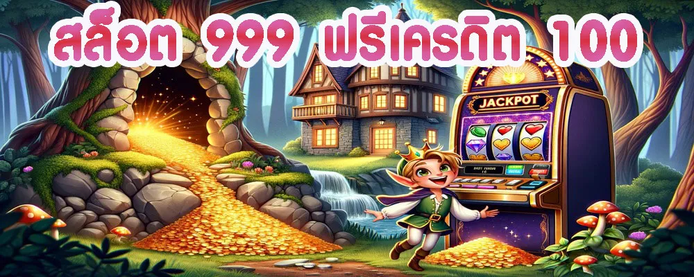 สล็อต 999 ฟรีเครดิต 100